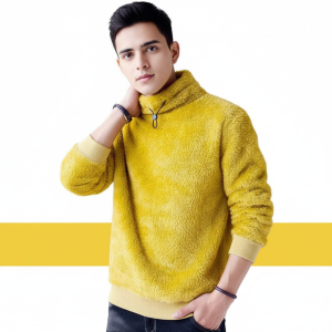 New Winter Warm fur Sweatshirt For Men's.(#12) - Fashion | Sweatshirts For Men | Men's Wear | Winter Sweatshirts |