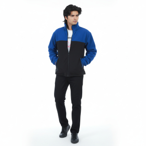 New Winter Warm Inside Fur Contrast Casual Jacket For Men's.