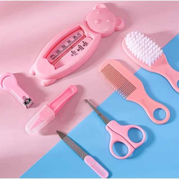 Newborn Gentle Care Kit - Unisex Baby Hair, Nail & Skin Care Essentials with Combs, Brushes, Scissors & Nail Clippers - Image 2