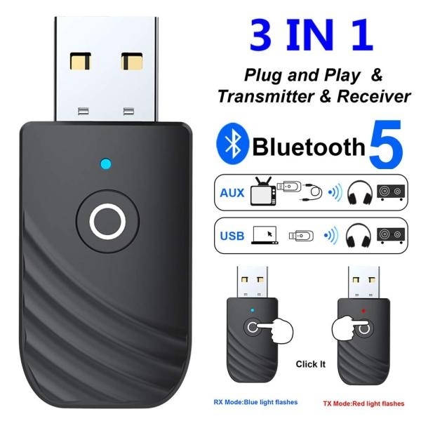 Nexgen Bluetooth Transmitter And Receiver Usb 5.3 Adapter With Aux Cable - Image 5