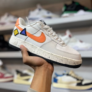 Nike Air Jordan 1 (Gray and Orange)