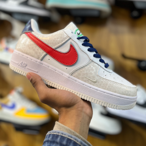 Nike Air Jordan 1 (White and Red)