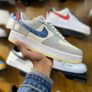 Nike Air Jordan 1 (White Blue and Gray)