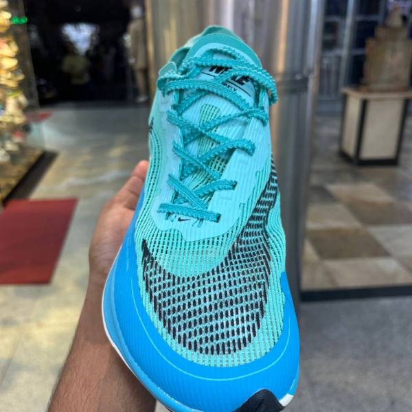 Nike Vapourfly 2 (Green Blue) - Image 2