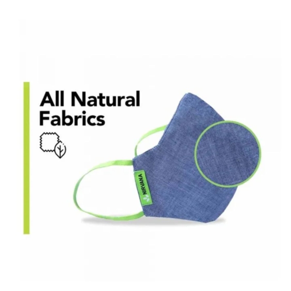 Nirvana Mask Reusable and washable for Kids & Adults | Anti Pollution Mask - Image 5