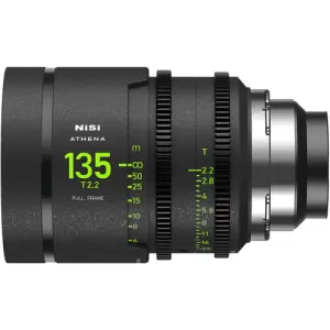 NiSi ATHENA PRIME 135mm T2.2 Full-Frame Lens (any mount)