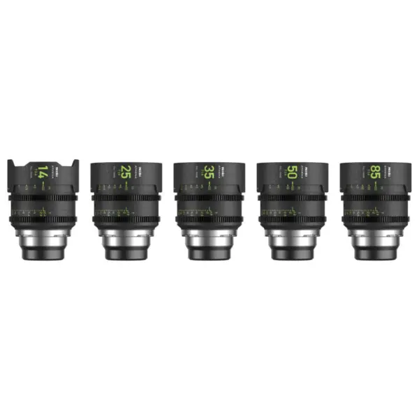 NiSi ATHENA Prime T2.4/1.9 Full-Frame 5-Lens Kit (PL Mount) - Image 2
