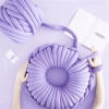 nitting Yarn for Chunky Braided Knot Throw Blanket DIY Soft Extra Cotton Washable