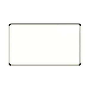 Non-Magnetic White Board 1.5Fx 2F With DusterAnd Marker By Mitrata