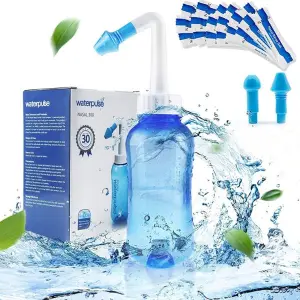 Nose(Nasal) Wash 300ml and Salt Combo Set