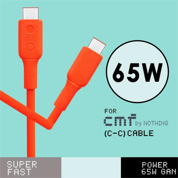 Nothing Type C To C 100cm For Phone 2/2A/2A Plus/1/CMF Phone 1 Fast Charging Charger Data Cable - Image 5