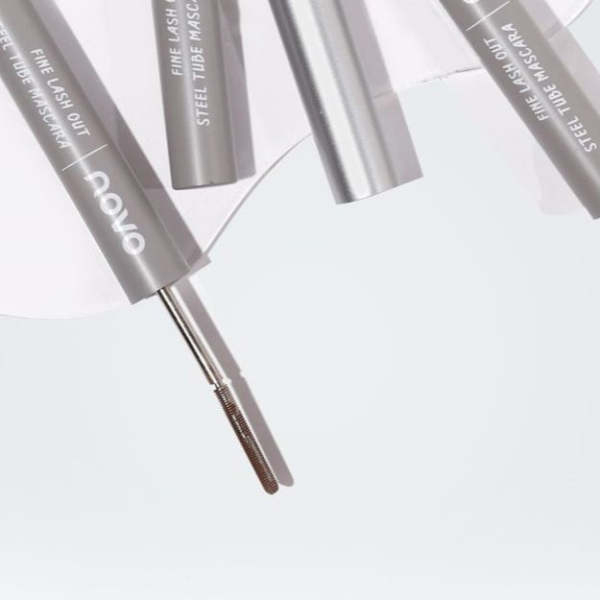 NOVO Fine Lash out Steel Tube Mascara Black Waterproof Mascara Waterproof Long-lasting Mascara Black Mascara - Image 5