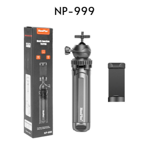 NP-999 Neepho 360 Degree Multi-Function Mini Portable Foldable Phone Stand And Selfie Stick for Phones Gopra camera