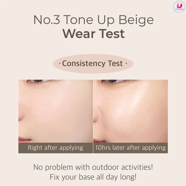 Numbuzin No.3 Porcelain Base-skip Tone Up Beige SPF50+ PA++++ 50ml By Dream Skin Nepal - Image 5