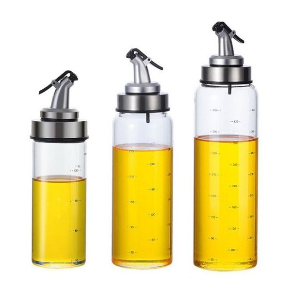 Oil Dispenser Transparent Plastic Oil Bottle Clear 1 Litre - Image 5