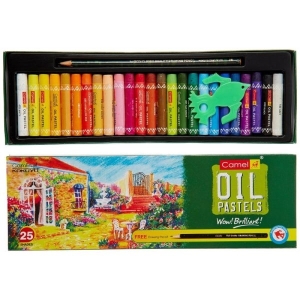 Oil Pastels 25 Shades Camlin