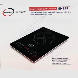 OMEGA Induction Cooker With Digital Display Soft Touch Control