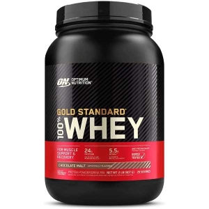 Optimum Nutrition 100% Whey Gold Standard Chocolate Malt Whey Protein 2 Lb