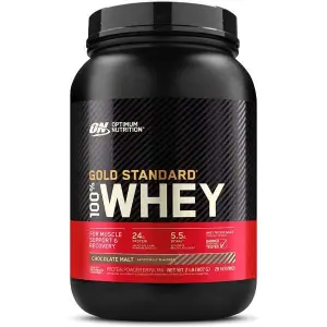 Optimum Nutrition 100% Whey Gold Standard Chocolate Malt Whey Protein 2 Lb