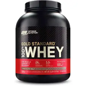 Optimum Nutrition 100% Whey Gold Standard Chocolate Malt Whey Protein 5 Lb