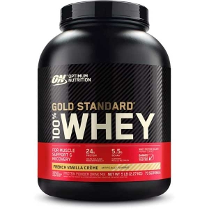Optimum Nutrition 100% Whey Gold Standard French Vanilla Crème Whey Protein 5 Lb