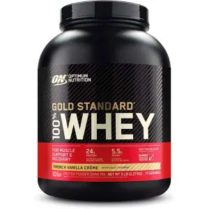 Optimum Nutrition 100% Whey Gold Standard French Vanilla Crème Whey Protein 5 Lb