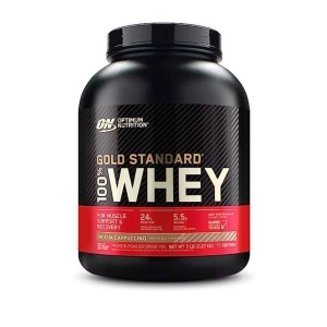 Optimum Nutrition 100% Whey Gold Standard Mocha Cappuccino Whey Protein 5 Lb