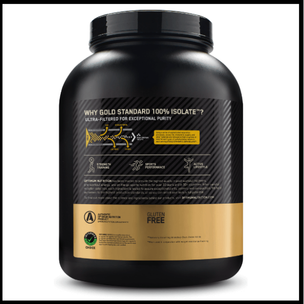 Optimum Nutrition Gold Standard Isolate Rich Vanilla Protein 5 Lb - Image 3