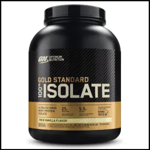 Optimum Nutrition Gold Standard Isolate Rich Vanilla Protein 5 Lb
