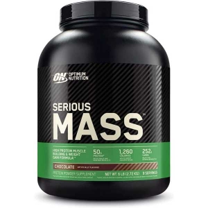 Optimum Nutrition Serious Mass Chocolate Weight Gainer 6 Lb