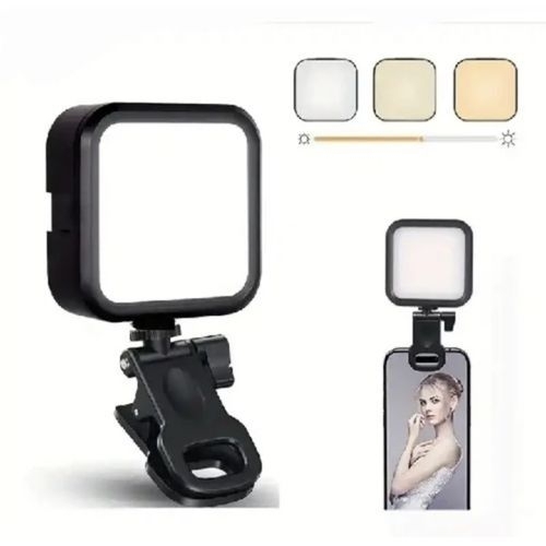 Order Me LED Video Light Camera Light Laptop Light for Zoom Meeting Photography Lighting 100 LED Beads with Clip Dimmable and Rechargeable for Camera Selfie Stick Tripod Laptop Cellphone - Image 2