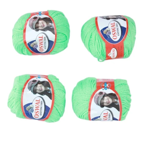 Oswal Hand Knitting Wool (Light Green)
