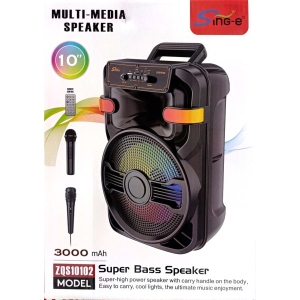 Outdoor Portable Speaker system Powered BT DJ Party Speaker 10 Inch