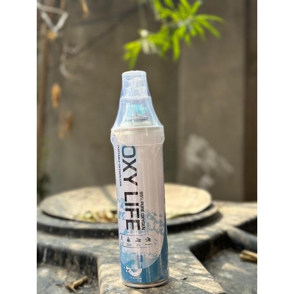 Oxygen Can -12 Litres with Built-in Mask Portable Oxygen Canister/Cylinder Disposable & Portable Lightweight Oxygen Canister Oxygen Cylinder For Easy Breathing - Image 3