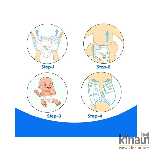 Oyo Baby Pants Style Diaper Large 42pcs (9-14)KG - Image 2