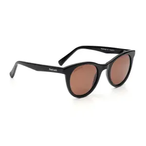 Fastrack Brown Round Sunglasses for Women