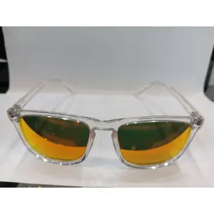 Fastrack Orange Wayfarer Sunglasses for Men P407OR7