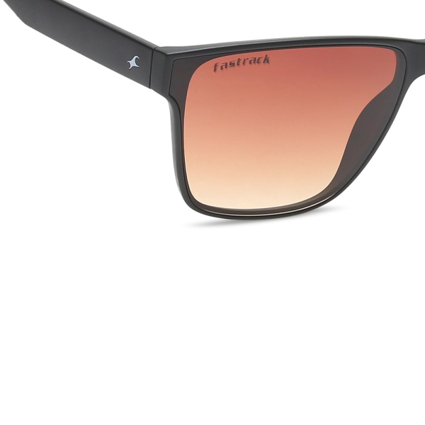 Black Wayfarer Men Sunglasses (P413BR2) - Image 8