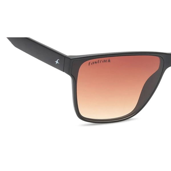 Black Wayfarer Men Sunglasses (P413BR2) - Image 11