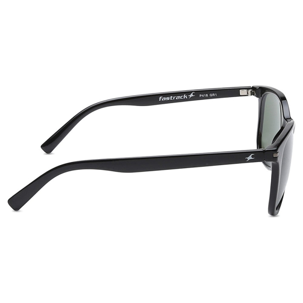 Black Square Men Sunglasses-P418GR1 - Image 3