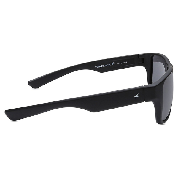 Black Sporty Men Sunglasses (P419BK4P|60) - Image 3