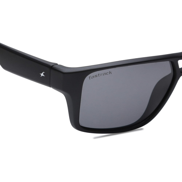 Black Sporty Men Sunglasses (P419BK4P|60) - Image 5