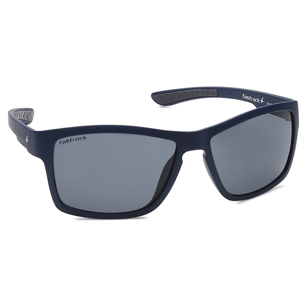 Blue Square Men Sunglasses (P420BK2|58) - Image 3