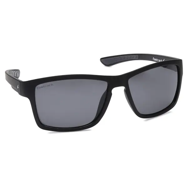 Black Square Men Sunglasses (P420BK3P|58) - Image 3