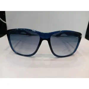 Blue Round Unisex Sunglasses P468GY6V