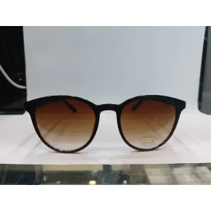 Brown Round Unisex Sunglasses P469BR2V