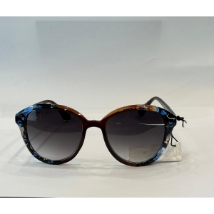 Grey Oval Rimmed Sunglasses(P476GY1)