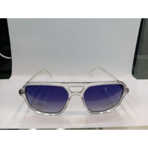 Clear Crystal Wayfarer Men Sunglasses P486BK2PV