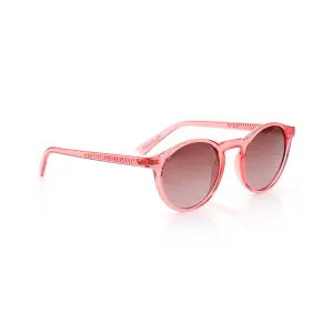 Fastrack Brown Round Sunglasses for Women