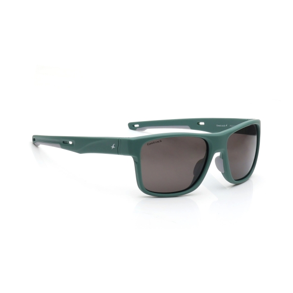 Smoke Square Rimmed Sunglasses From Fastrack - Image 2